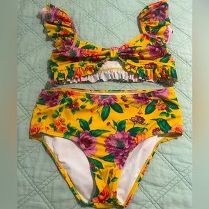 Janie and Jack Tropical 2pc Swimsuit